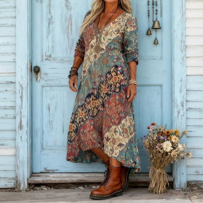 Marine | Robe coupe décontractée fluide femme
