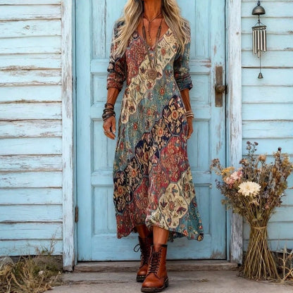 Marine | Robe coupe décontractée fluide femme