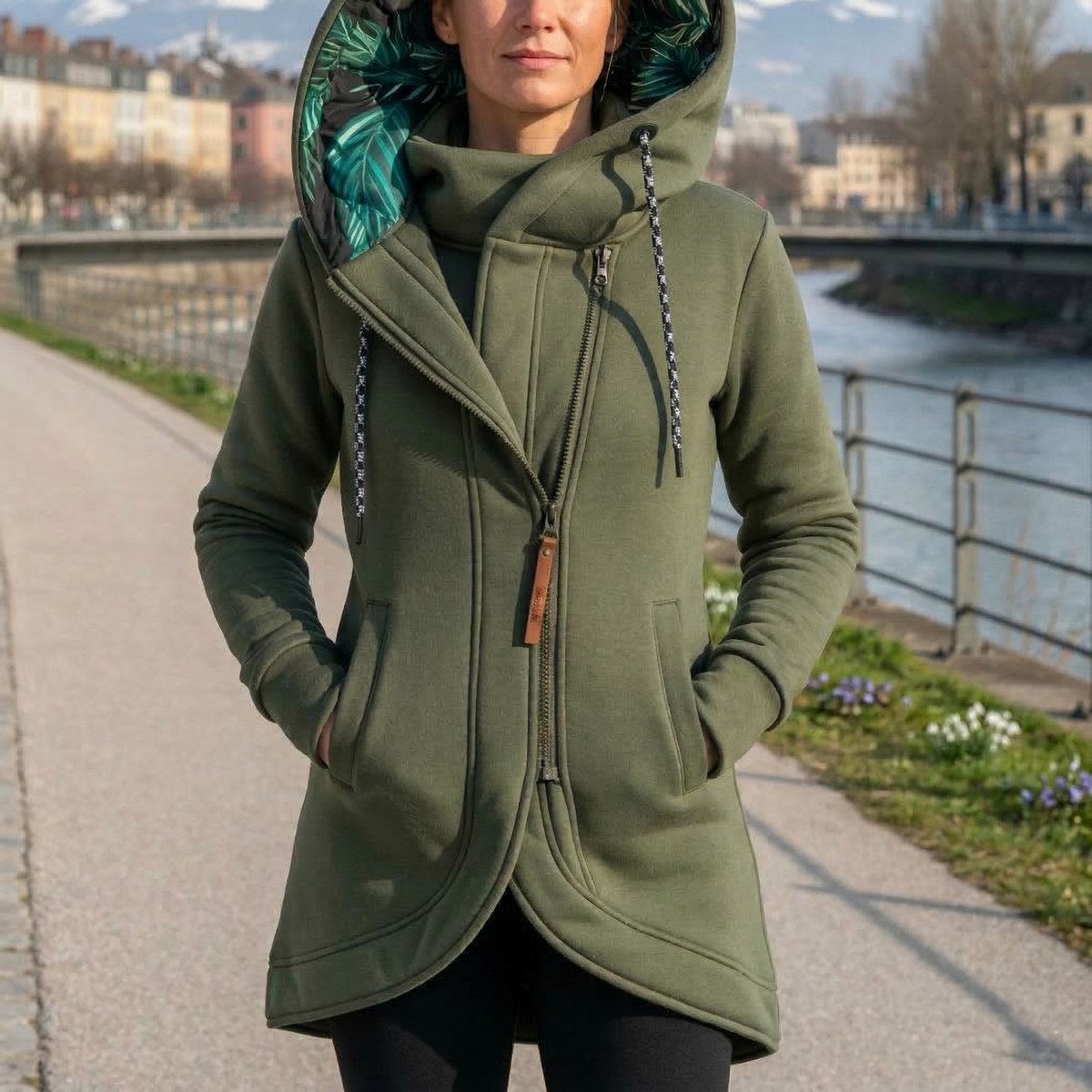 Camille | Veste de mi-saison chaude