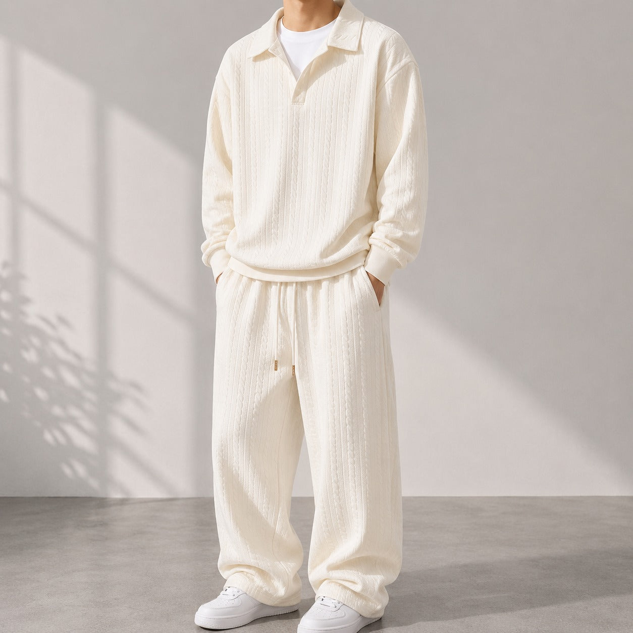 Ensemble deux pièces texturé pour homme Valdren™