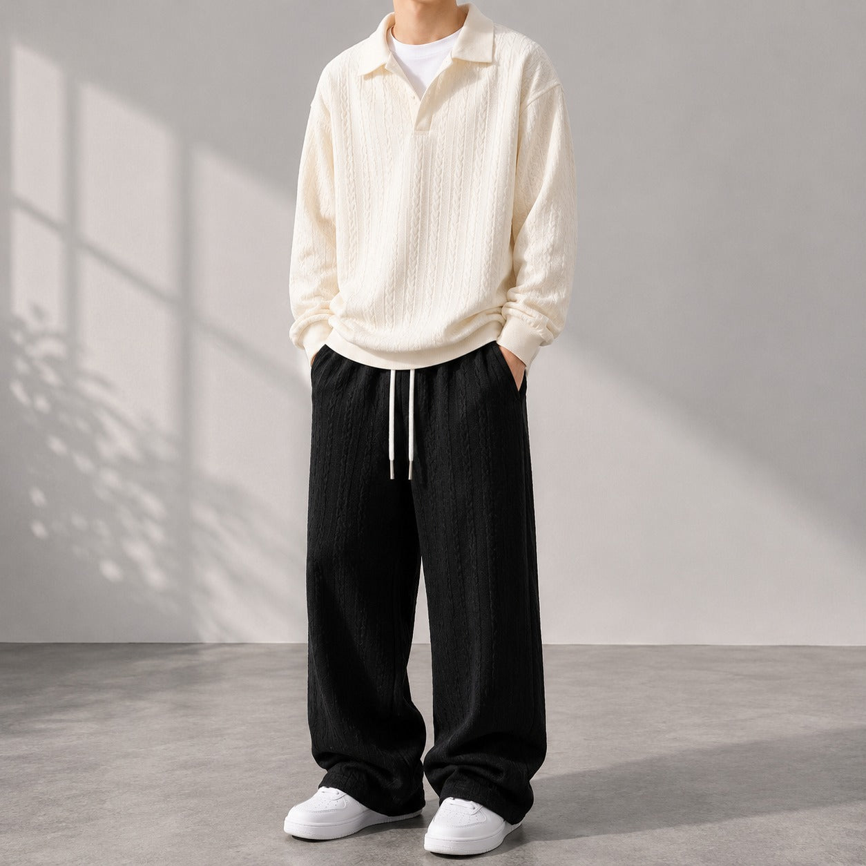 Ensemble deux pièces texturé pour homme Valdren™