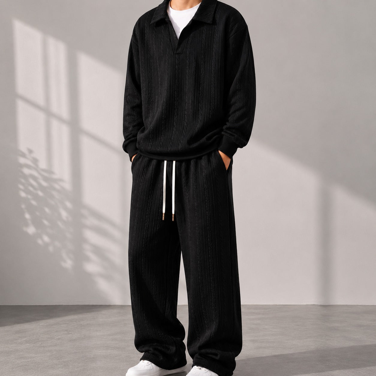 Ensemble deux pièces texturé pour homme Valdren™