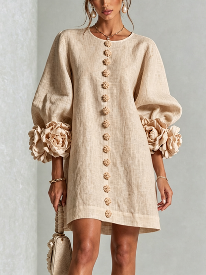 Christine | Mini-robe boutonnée