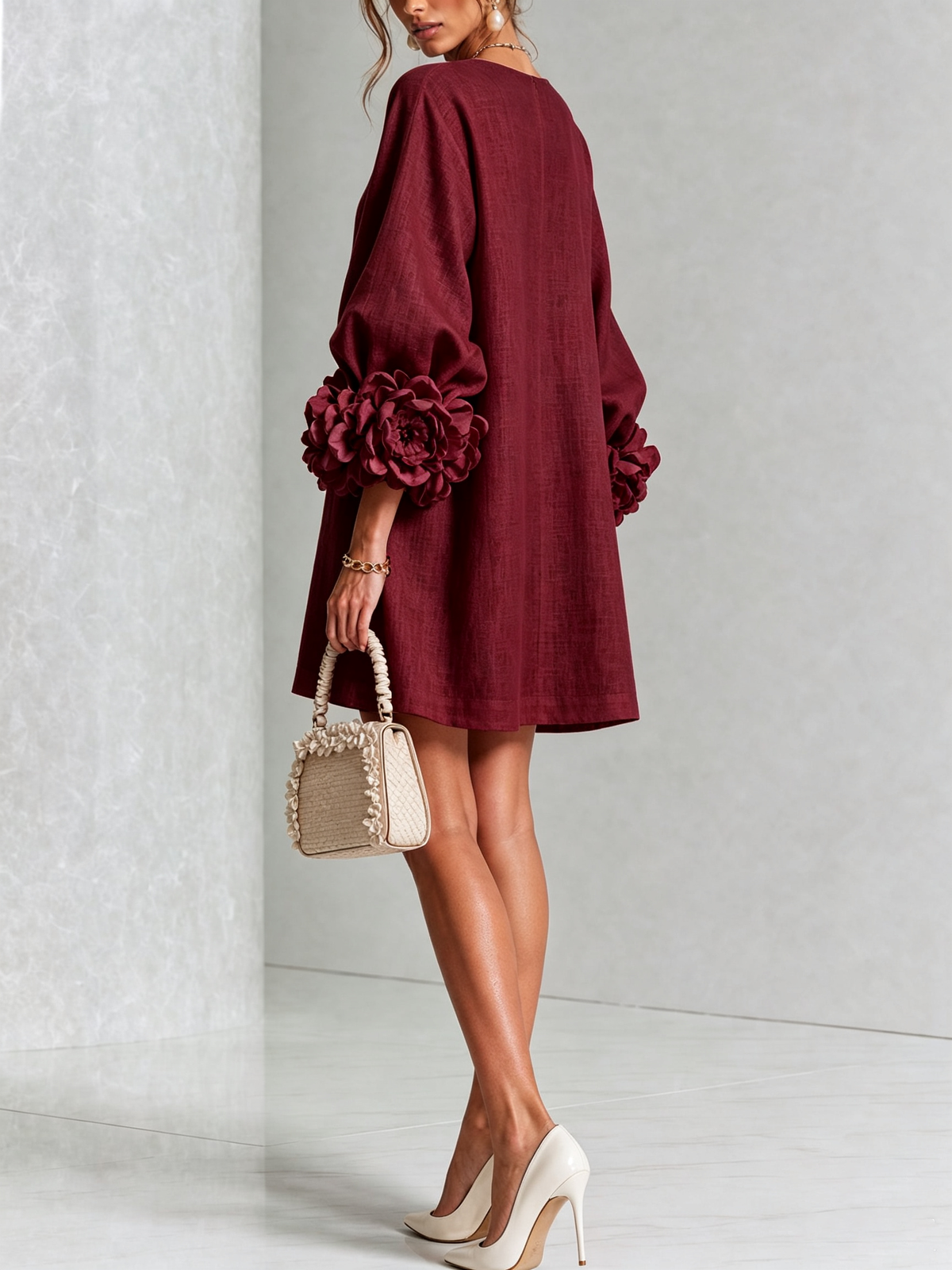 Christine | Mini-robe boutonnée