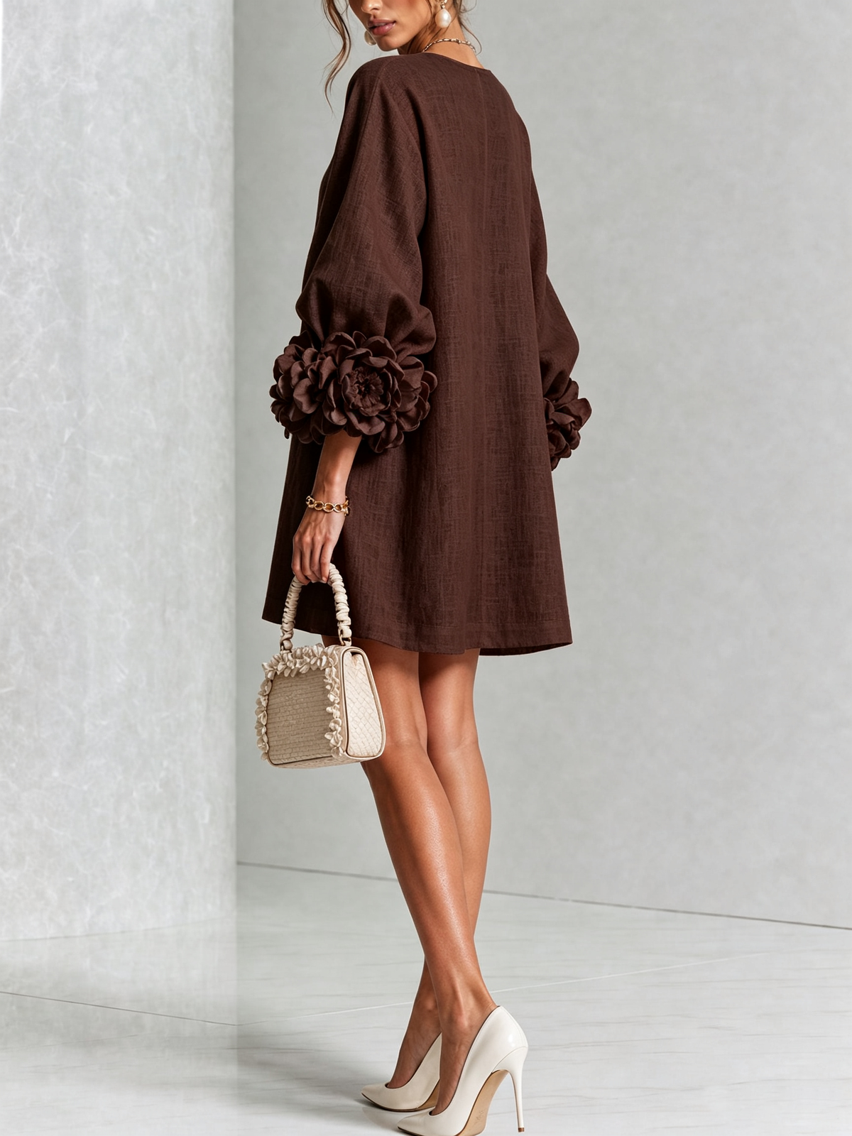 Christine | Mini-robe boutonnée