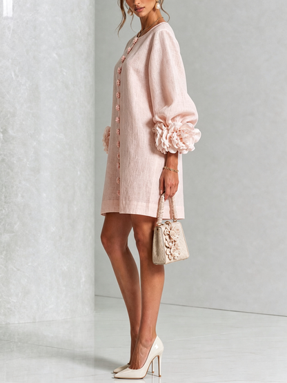 Christine | Mini-robe boutonnée