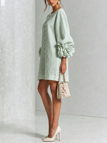 Christine | Mini-robe boutonnée