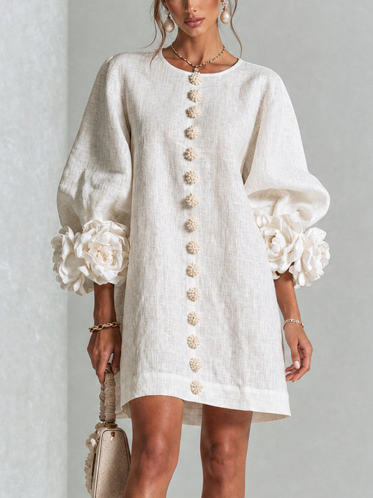 Christine | Mini-robe boutonnée