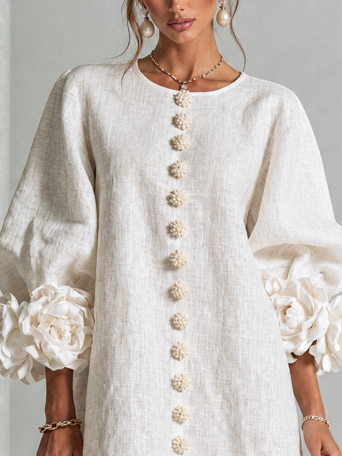 Christine | Mini-robe boutonnée