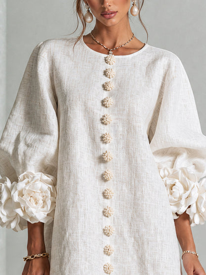 Christine | Mini-robe boutonnée